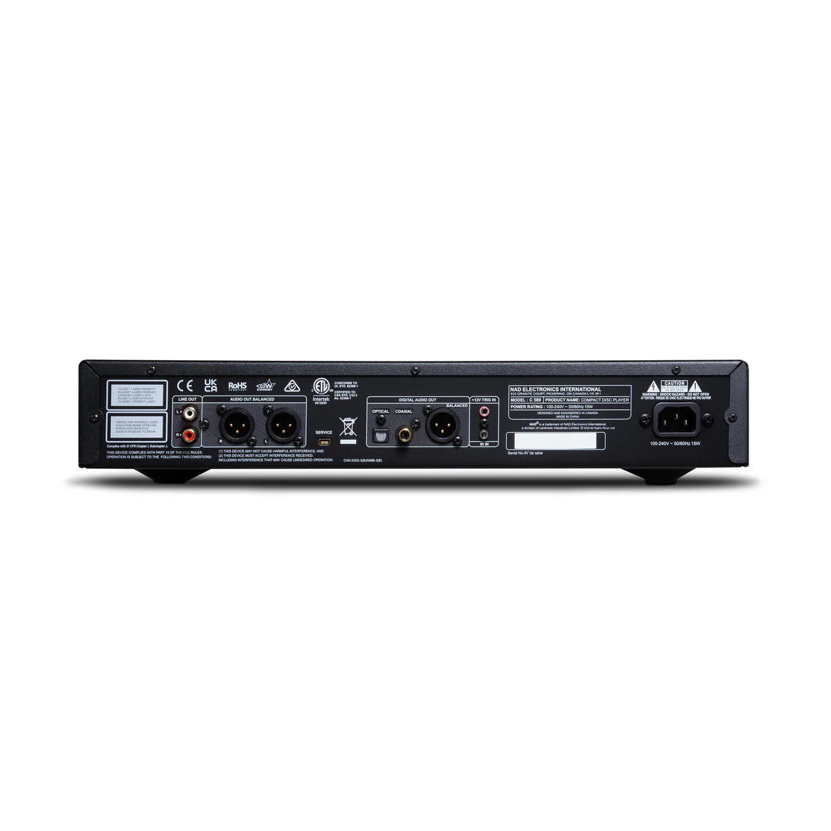 NAD C 589 Compact Disc Player - Image 2